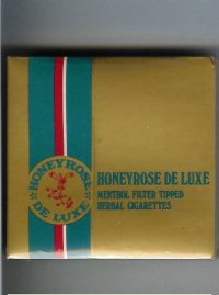 Honeyrose De Luxe Menthol cigarettes wide flat hard box
