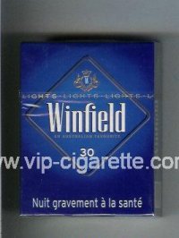 Winfield An Australian Favourite 30 Cigarettes blue hard box