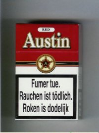 Austin Red cigarettes