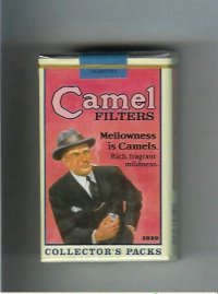 Camel Collectors Packs 1920 Filters cigarettes soft box