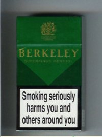 Berkeley Menthol cigarettes