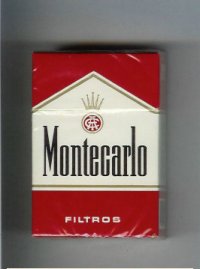 Montecarlo Filtros cigarettes hard box