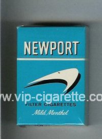 Newport Mild Menthol Filter Cigarettes hard box