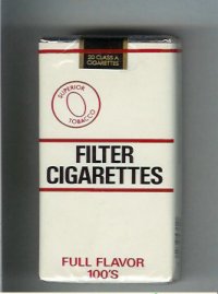 Filter Cigarettes Superior Tobacco Full Flavor 100s cigarettes soft box