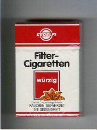 Filter - Cigaretten Wurzig cigarettes hard box
