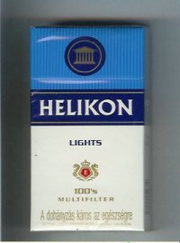 Helikon Lights 100s Multifilter cigarettes hard box