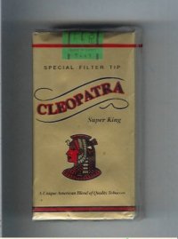 Cleopatra super king cigarettes