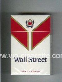 Wall Street American Blend cigarettes hard box