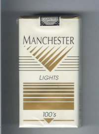 Manchester Lights 100s cigarettes soft box