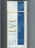 EVE Ultra Lights Slim 120s cigarettes hard box EVE Ultra Lights Slim 120s cigarettes hard box