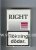 Right Smooth Flavour cigarettes hard box