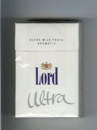 Lord Ultra Ultra Mild Taste Aromatic cigarettes hard box