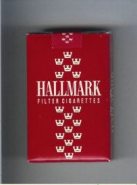 Hallmark Filter cigarettes red soft box