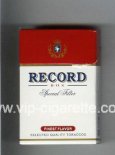 Record Special Filter Finest Flavor cigarettes hard box