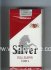 Silver Full Flavor 100s Premium Blend cigarettes soft box