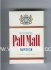 Pall Mall Rothmans Lights cigarettes hard box