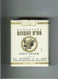 Gauloises Disque D'Or Gout Leger Filtre cigarettes soft box