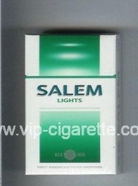 Salem Lights USA 1956 Menthol cigarettes hard box