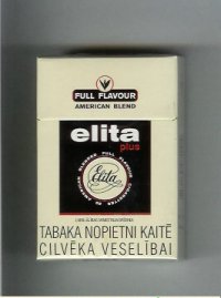 Elita Plus Full Flavour American Blend cigarettes hard box