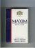 Maxim cigarettes hard box