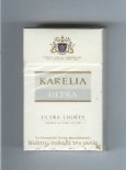 Karelia Ultra Ultra Lights Double Action Filter cigarettes hard box Karelia Ultra Ultra Lights Double Action Filter cigarettes hard box