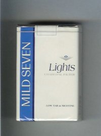 Mild Seven Lights cigarettes soft box