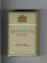 Manhattan Full Flavor cigarettes hard box