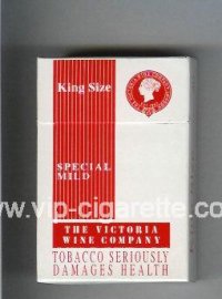 The Victoria Wine Company Special Mild cigarettes hard box