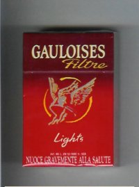 Gauloises Filtre Lights cigarettes hard box
