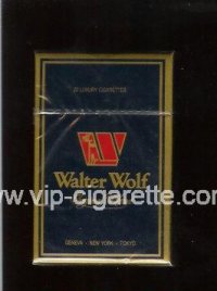 Walter Wolf Original Blend cigarettes dark blue hard box