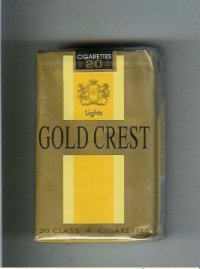 Gold Crest Lights cigarettes soft box