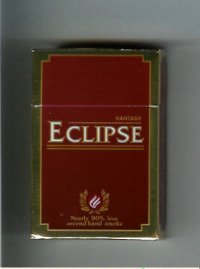Eclipse Vantage cigarettes hard box
