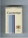 Cambridge Ultra Low Tar cigarettes soft box Cambridge Ultra Low Tar cigarettes soft box