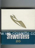 Stewardess cigarettes wide flat hard box Stewardess cigarettes wide flat hard box
