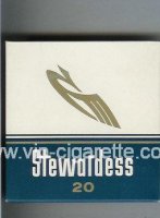 Stewardess cigarettes wide flat hard box