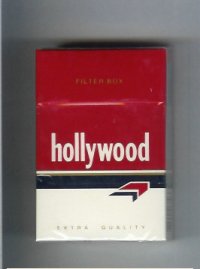 Hollywood Extra Quality Filter Box cigarettes hard box