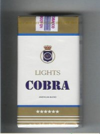 Cobra Lights American Blend cigarettes long