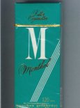 M Menthol 120 cigarettes hard box M Menthol 120 cigarettes hard box