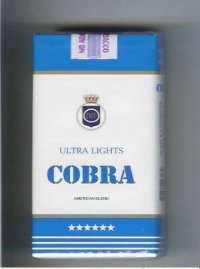 Cobra Ultra Lights American Blend cigarettes long