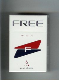 Free F 6 Your Choice white and red and black Cigarettes hard box Free F 6 Your Choice white and red and black Cigarettes hard box