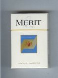 Merit 1 cigarettes hard box Merit 1 cigarettes hard box