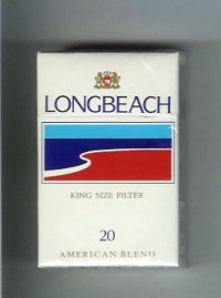 Longbeach King Size Filter cigarettes hard box