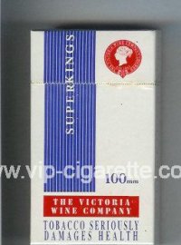 The Victoria Wine Company 100mm cigarettes hard box