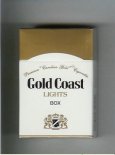 Gold Coast Lights Box Premium 'Carolina Gold' Cigarettes hard box