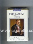 Parliament Lights design with George Bush Blend of U.S.A. cigarettes soft box