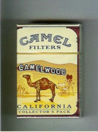 Camel Collectors Pack California Filters cigarettes hard box
