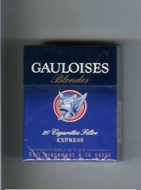 Gauloises Blondes Express Cigarettes hard box