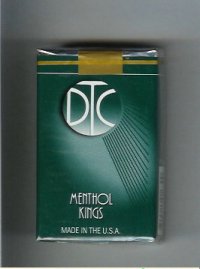 DTC Menthol Kings cigarettes soft box