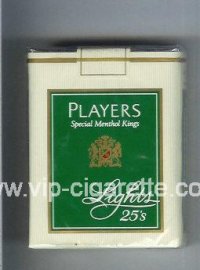 Players Special Menthol Lights 25 cigarettes soft box