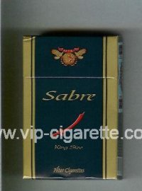 Sabre King Size cigarettes hard box